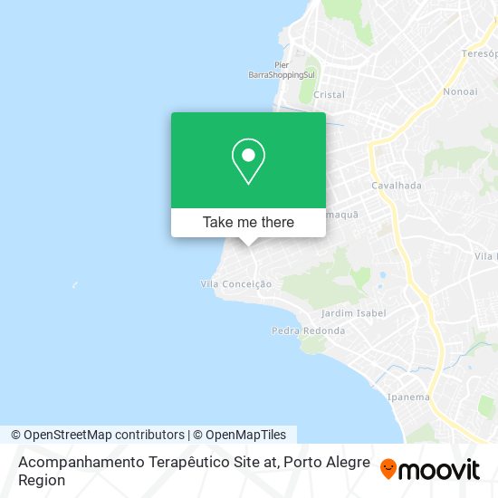 Acompanhamento Terapêutico Site at map