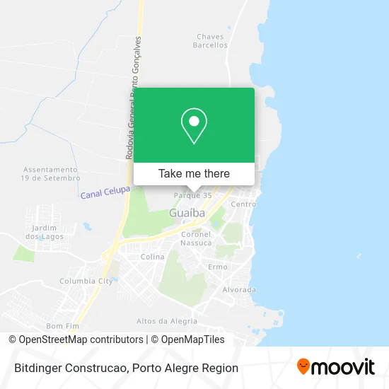 Bitdinger Construcao map