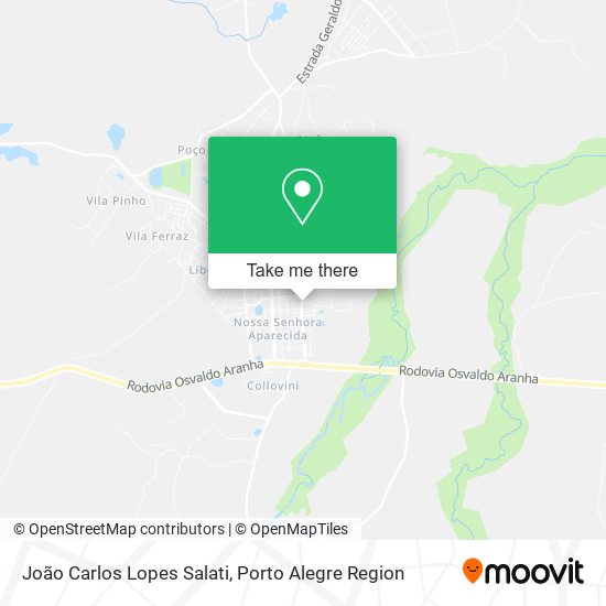 João Carlos Lopes Salati map