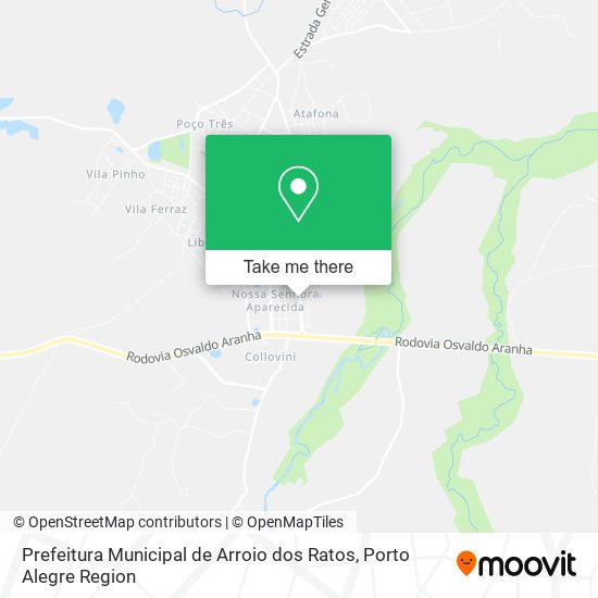 Prefeitura Municipal de Arroio dos Ratos map