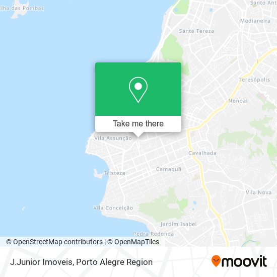 J.Junior Imoveis map