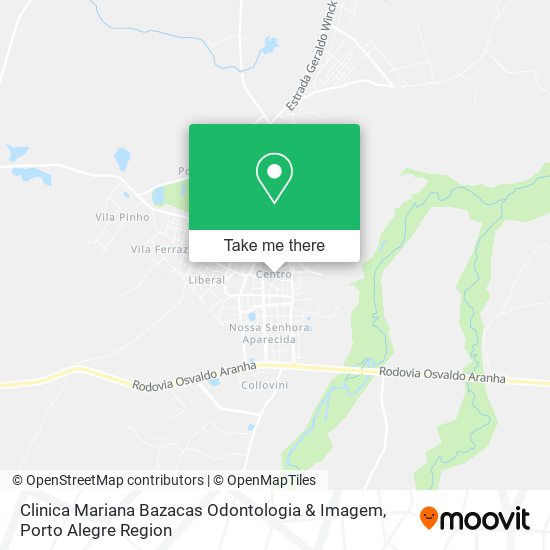 Clinica Mariana Bazacas Odontologia & Imagem map