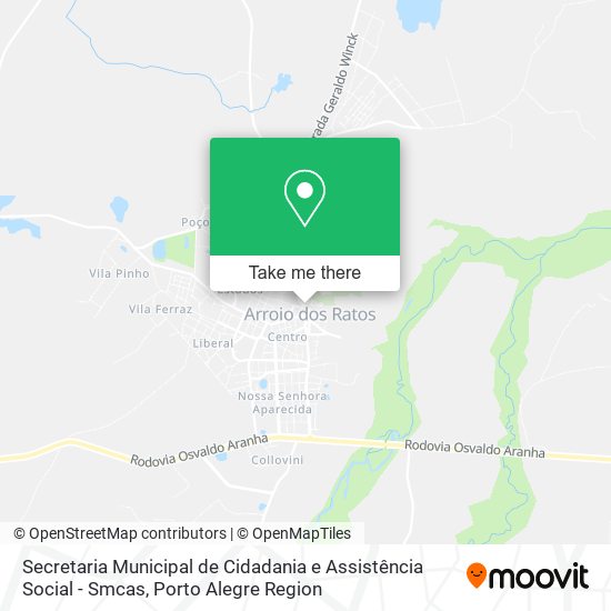Secretaria Municipal de Cidadania e Assistência Social - Smcas map