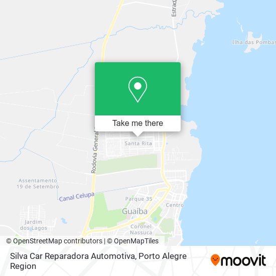 Silva Car Reparadora Automotiva map