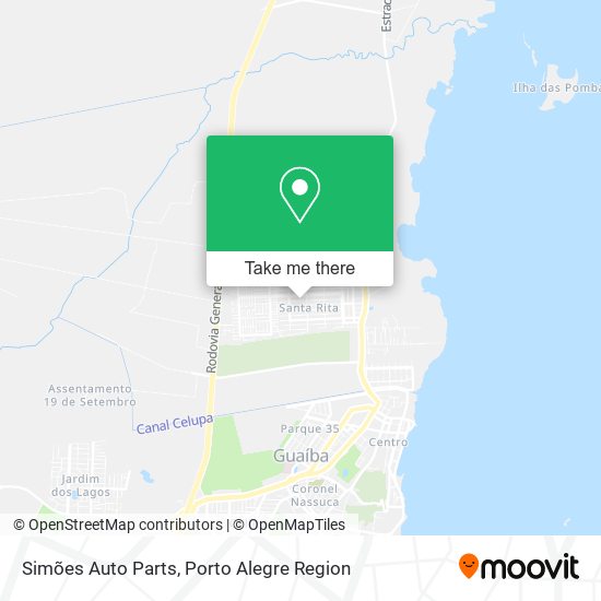 Simões Auto Parts map