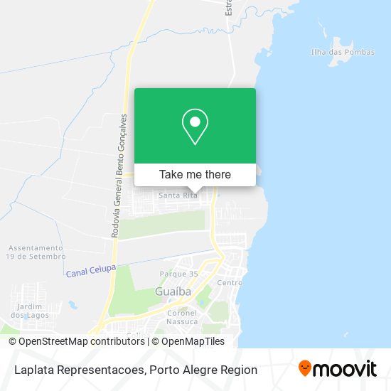 Laplata Representacoes map