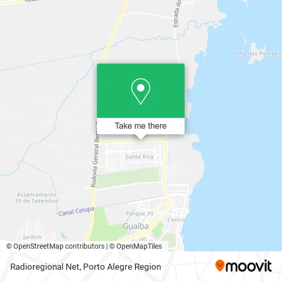 Radioregional Net map