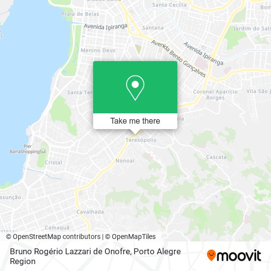 Bruno Rogério Lazzari de Onofre map