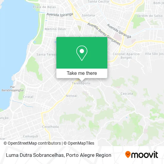 Luma Dutra Sobrancelhas map