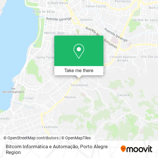 Bitcom Informática e Automação map