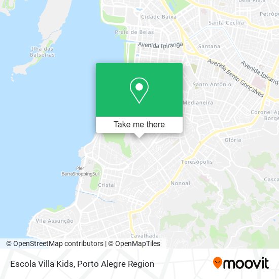 Escola Villa Kids map