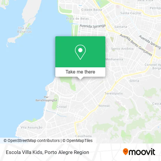 Escola Villa Kids map
