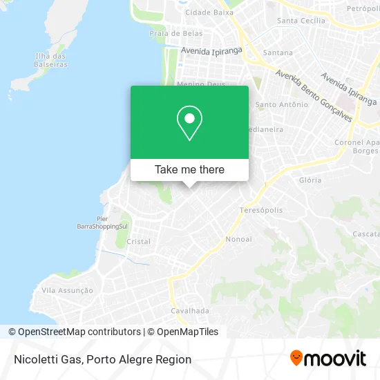 Nicoletti Gas map