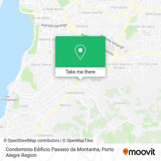 Condominio Edificio Passeio da Montanha map