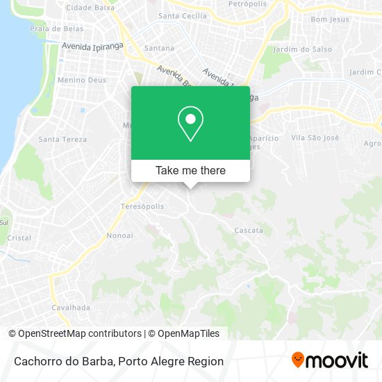 Cachorro do Barba map