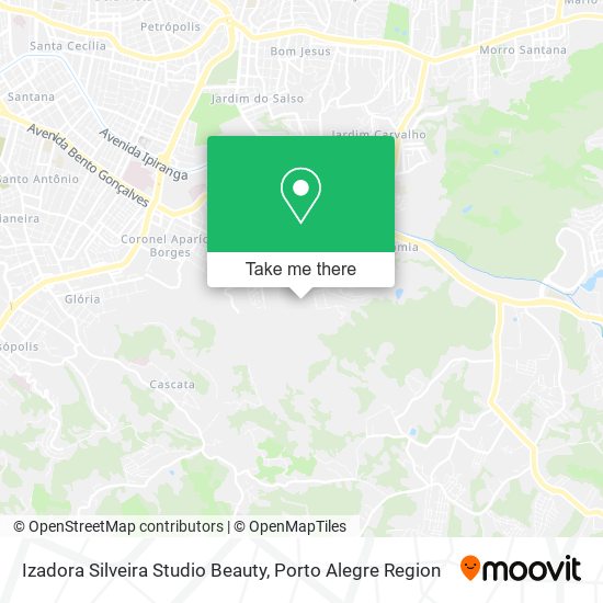 Izadora Silveira Studio Beauty map