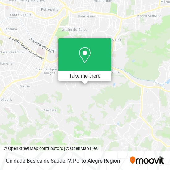 Unidade Básica de Saúde IV map