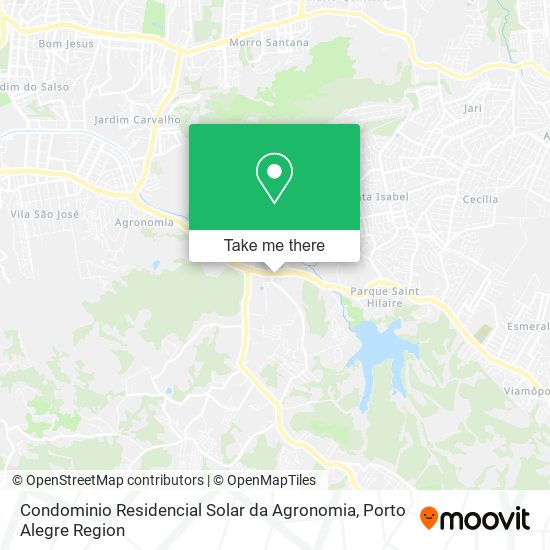 Condominio Residencial Solar da Agronomia map