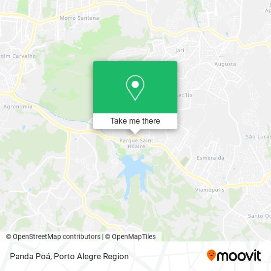 Mapa Panda Poá