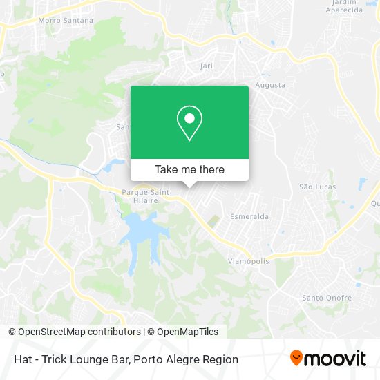 Hat - Trick Lounge Bar map