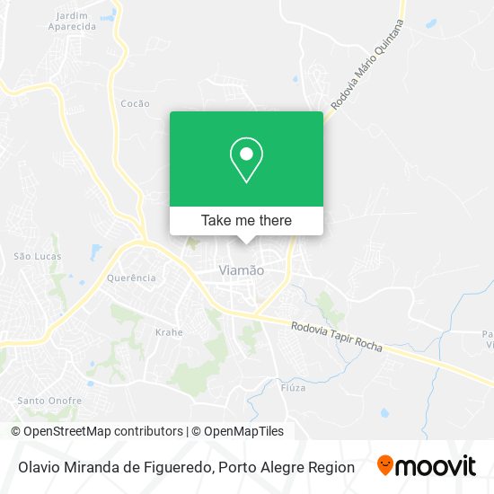 Olavio Miranda de Figueredo map