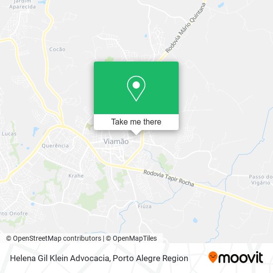 Helena Gil Klein Advocacia map