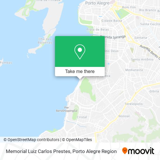Memorial Luiz Carlos Prestes map
