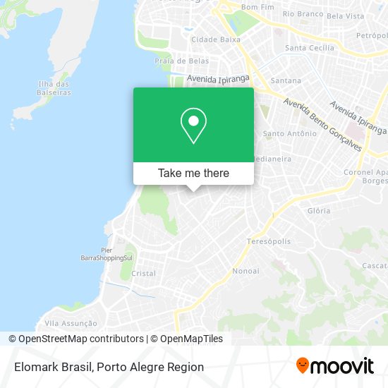 Elomark Brasil map