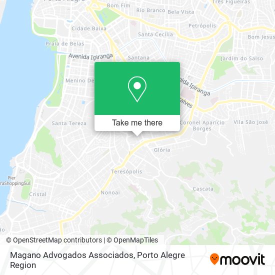 Mapa Magano Advogados Associados