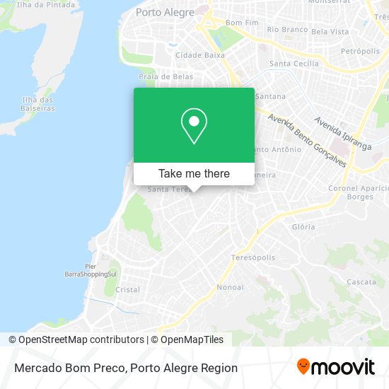 Mercado Bom Preco map