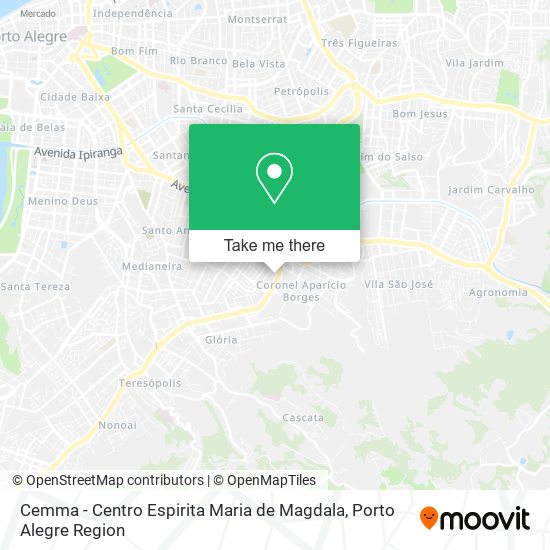 Cemma - Centro Espirita Maria de Magdala map