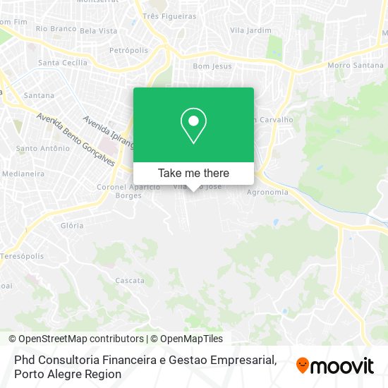 Phd Consultoria Financeira e Gestao Empresarial map