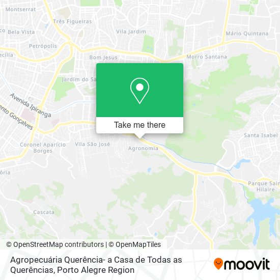 Mapa Agropecuária Querência- a Casa de Todas as Querências