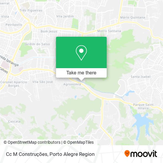 Cc M Construções map