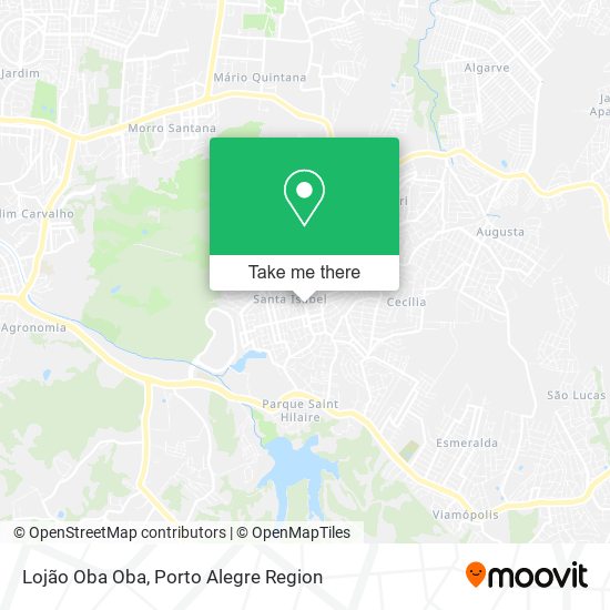 Lojão Oba Oba map