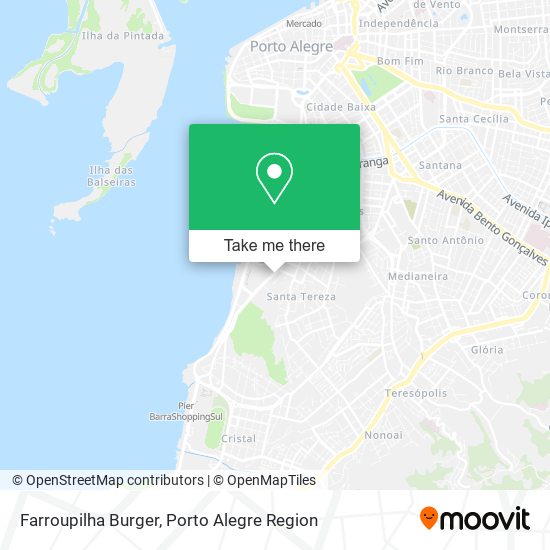 Farroupilha Burger map