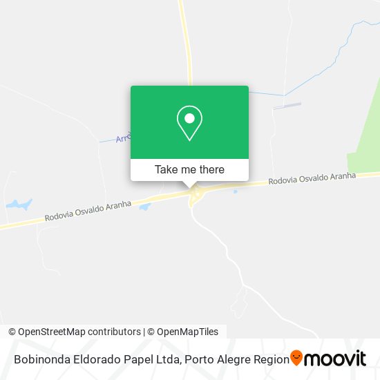 Bobinonda Eldorado Papel Ltda map