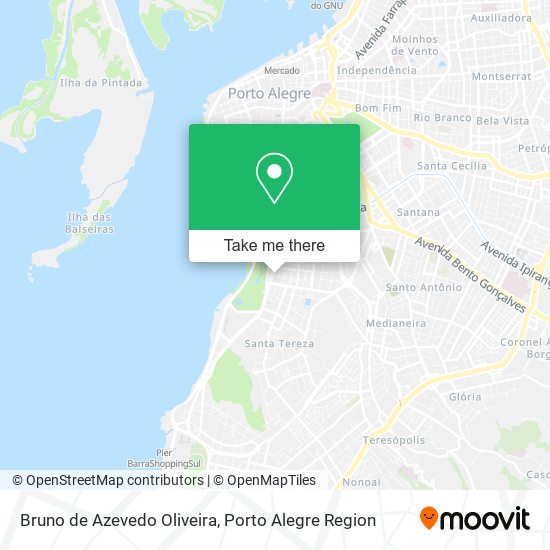 Bruno de Azevedo Oliveira map