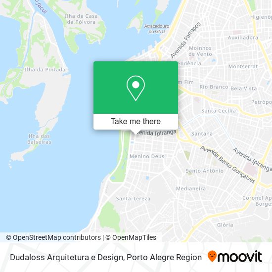 Dudaloss Arquitetura e Design map