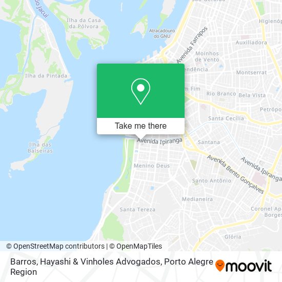Barros, Hayashi & Vinholes Advogados map