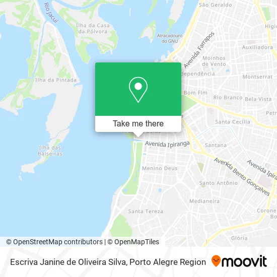 Escriva Janine de Oliveira Silva map