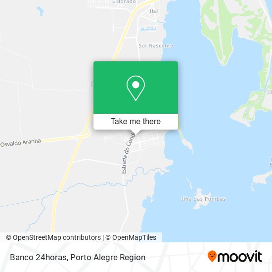 Banco 24horas map