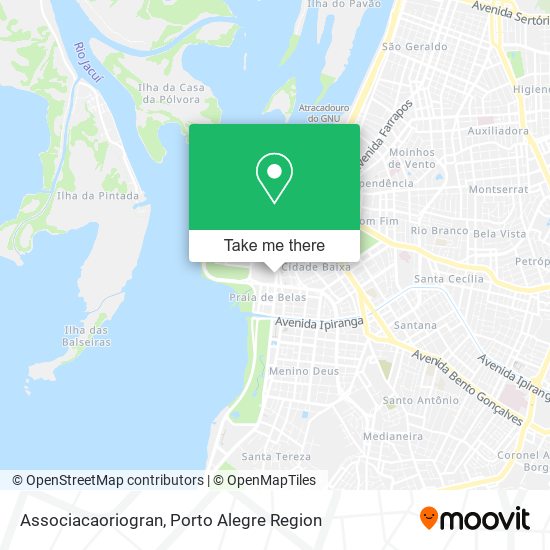 Associacaoriogran map