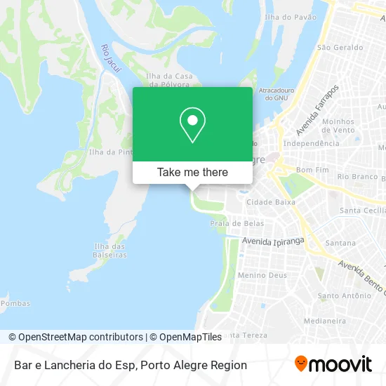 Bar e Lancheria do Esp map