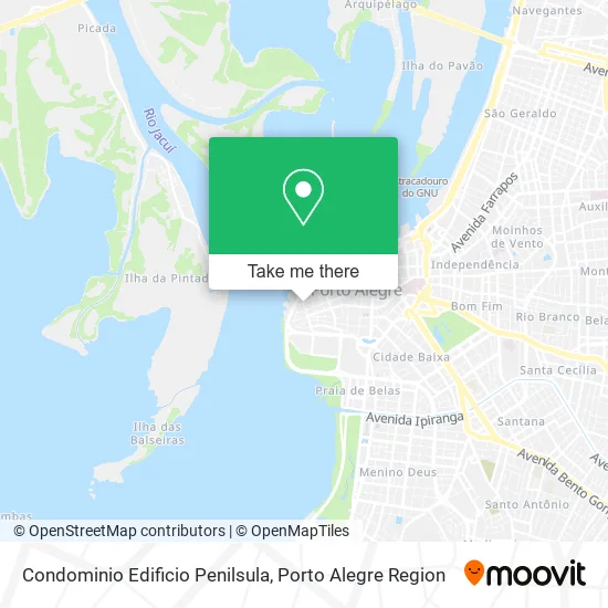 Condominio Edificio Penilsula map