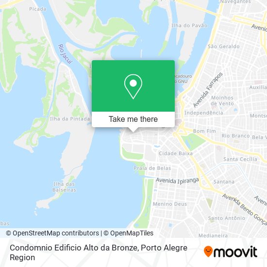 Condomnio Edificio Alto da Bronze map