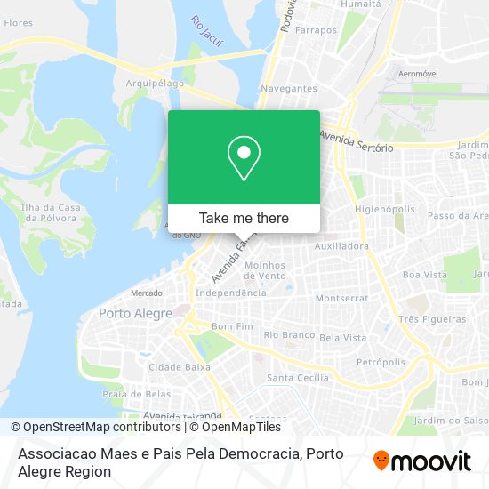 Associacao Maes e Pais Pela Democracia map