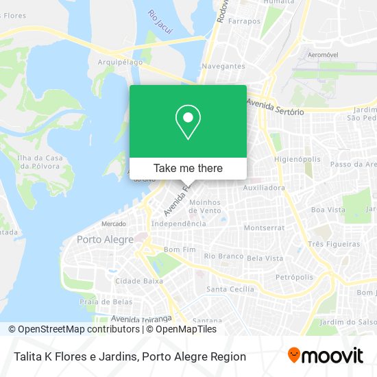 Talita K Flores e Jardins map