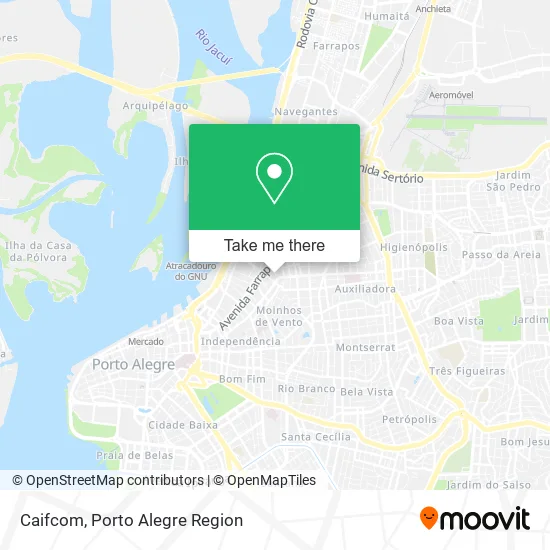 Caifcom map