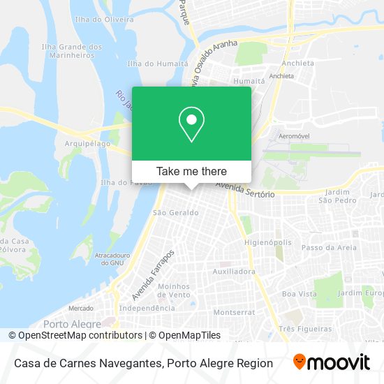 Casa de Carnes Navegantes map
